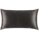 slip Kopfkissenbezug aus Seide - Pillowcase Charcoal 40X80 Decken Kissen