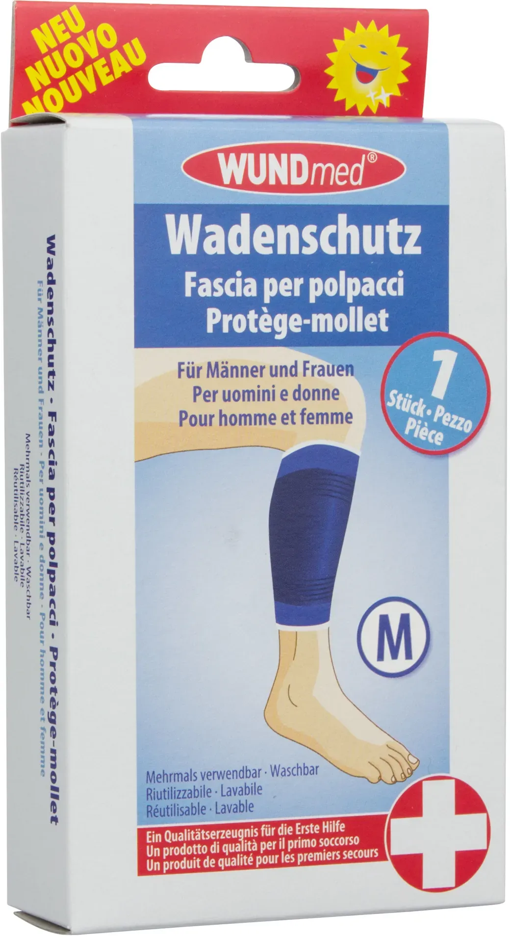 WUNDmed Wadenschutz waschbar - M