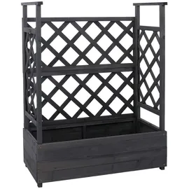 Proregal Hochbeet 114 x 85 x 44 cm Grau