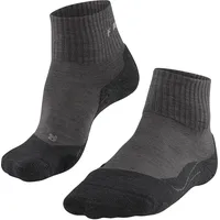 Falke TK2 Explore Wool Short Damen Wandersocken 1 Paar Smog 41-42