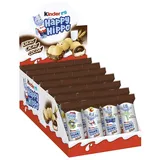 Ferrero kinder Happy Hippo Kakao – Knusprige Waffelspezialität mit Milch- und Kakaocreme – 1 Packung mit je 28 Einzelriegeln à 20,7g