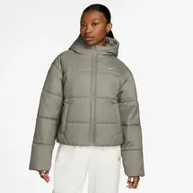 Nike Sportswear Classic Puffer Therma-Fit Loose Hooded Damen Midlayer, grün - US: XL