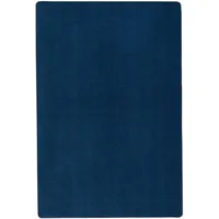 Snapstyle Trend Velours Teppich, Joy Dunkelblau, 100x200cm