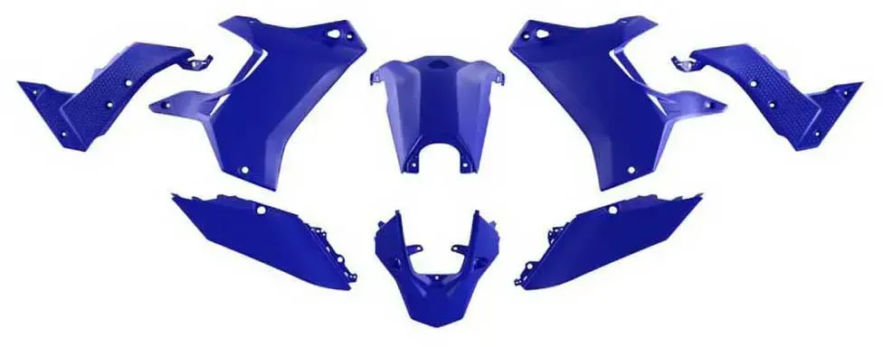 Rtech T7 Revolution Yamaha Tenere 700 19-24 R-kitt70-bl0-024 Plastikbausatz - Blue - One Size
