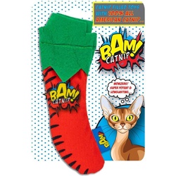 Bam! Toy with Catnip - 16 cm - Pepper - (503319002034), Katzenspielzeug