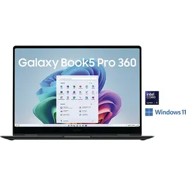 Samsung Galaxy Book5 Pro 360 16" Core Ultra 5 226V 16 GB RAM 512 GB SSD Moonstone Gray