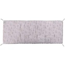 Chic Antique Matratze Liegeauflage, lavendel mit Blumen