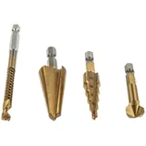 Masterproof Bohrersatz Multifunktions-Bohrer 4 teilig