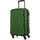 suitline Hartschalenkoffer Trolley 4-Rollen Cabin 55 cm / 34 l grün