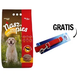 Unser Hundefutter mit Rindfleisch 15kg + Hundeleine GRATIS!