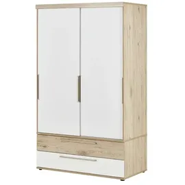 Paidi Kinderkleiderschrank Fionn 123,6 x 206,9 x 63,9 cm Eiche weiß