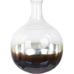 Blumenvase RAZALA handgefertigt Glas 40 cm Bunt