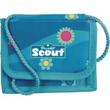 Scout Brustbeutel 13,5x11x1 cm Blau / Mehrfarbig
