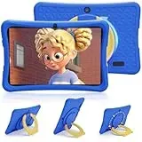 DigiLand 10,1-Zoll-Kinder-Tablet, Android 15 mit Schutzhülle, 6GB RAM+32GB ROM, 1280 * 800 IPS-Bildschirm, 2MP+5MP Dual-Kamera, 6000mAh, Lern-Tablet mit Elterlicher Kontrolle & iWawa (Blau)