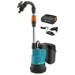 Akku-Regenfasspumpe 2000/2 18V P4A Ready-To-Use Set