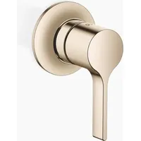 Dornbracht VAIA UP-Einhandbatterie mit Abdeckplatte, 36060809-47, Farbe: Champagne