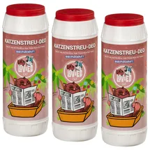Lov&Ed Deo für Katzentoiletten mit Babypuderduft 3 Stück