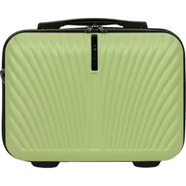 wingstm WINGS SWAN Kosmetikkoffer 14" in Pistaziengrün, ABS+, 15L - Grün