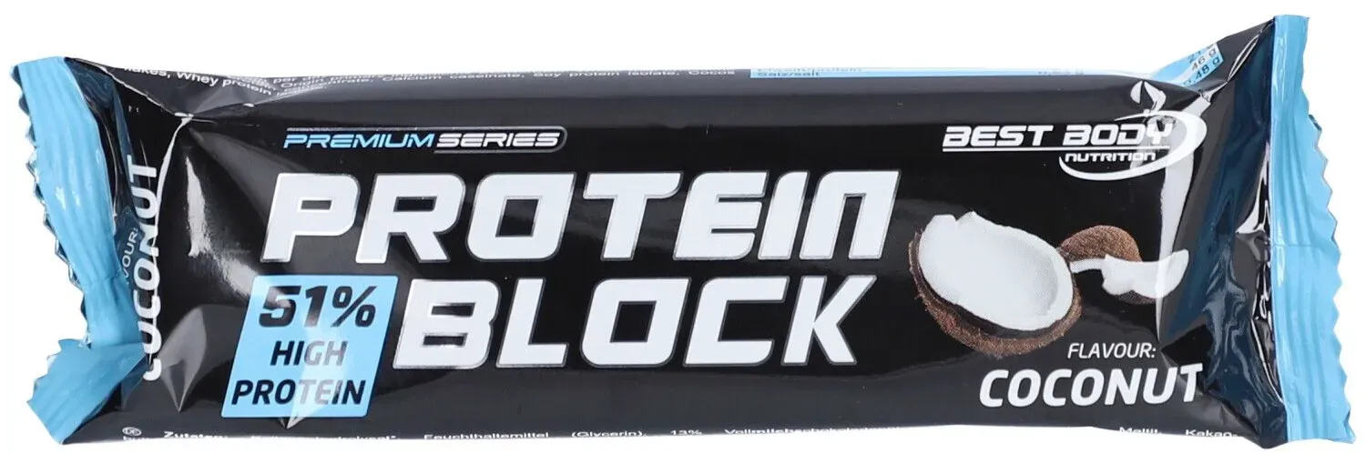 BBN Hardcore Protein Block Coconut