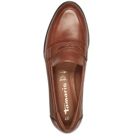 TAMARIS Damen Slipper Leder braun 41