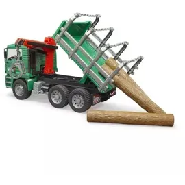Bruder 02769 - MAN Holztransport-LKW inkl. Ladekran 1:16