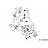 Mähdeck Für Xz5l137 Rasentraktor, Original Mtd Cub Cadet 603-07200637