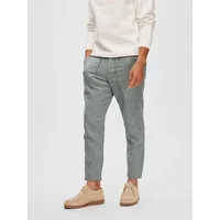 Selected 172 Brody Slim Tapered Fit Chinohose - Sky