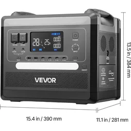 Vevor Tragbare Powerstation 2,16 kWh