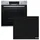 Bosch Herdset BOSCH Backofen EcoClean + Induktionskochfeld CombiZone autark 60 cm
