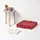 Homescapes Sitzkissen Edward 40 x 40 cm Rot