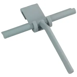 Wenko Badezimmerwischer Silikon Mod. Mola Grau