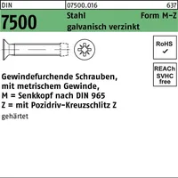 Hörger & Geßler Gewindefurchendeschraube DIN 7500 M5 x 20 1000 Stück