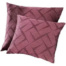 WECKBRODT Kissenbezug Jasper 40 x 40 cm Rot