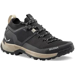 Salewa Wanderschuhe Puez Knit Powertex (Trekking, wasserdicht, atmungsaktiv) schwarz Damen