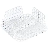 Guzzini - Tiffany, Serviettenhalter quadratisch Transparent,