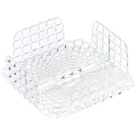 Guzzini - Tiffany, Serviettenhalter quadratisch Transparent,