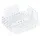 Guzzini - Tiffany, Serviettenhalter quadratisch Transparent,