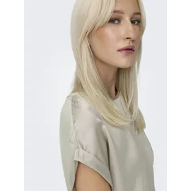 Only Onllieke S/S SATIN MIX TOP WVN Noos - L