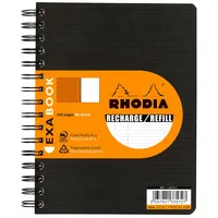 Rhodia 5x Nachfüllung für Exabook A5+ 80Blatt liniert 90g
