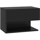 vidaXL Hängenachtschrank 3100 x 29,5 x 1200 cm Schwarz