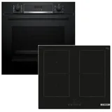 Bosch Backofen Pyrolyse AutoPilot + Induktionskochfeld Boost autark 60cm
