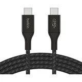 Belkin BOOST CHARGE 240W schwarz USB-C/USB-C Kab.,1m CAB015bt1MBK