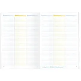 häfft® verlag Vokabelheft 3-spaltig Lineatur 53 liniert DIN A5 ohne Rand, 64 Blatt, 1 St.