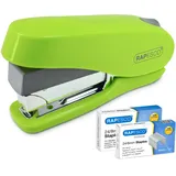 Rapesco RAPESCO® Heftgerät ECO Luna Less Effort grün,