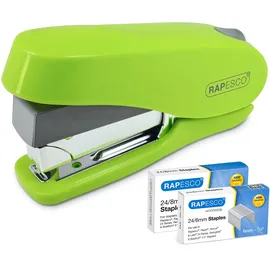 Rapesco RAPESCO® Heftgerät ECO Luna Less Effort grün,