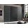 WIMEX Schwebetürenschrank Bali 270 x 208 x 64 cm Grafit/Schwarz