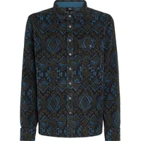 O'Neill Superfleece Shirt Black Retro Ikat - S