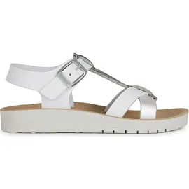 GEOX Costarei Sandalen White / Silver 26