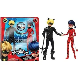 Miraculous Ladybug & Cat Noir Puppen Set