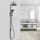 Aurlane Hand und Kopfbrause Set Black Moments (MPNR)